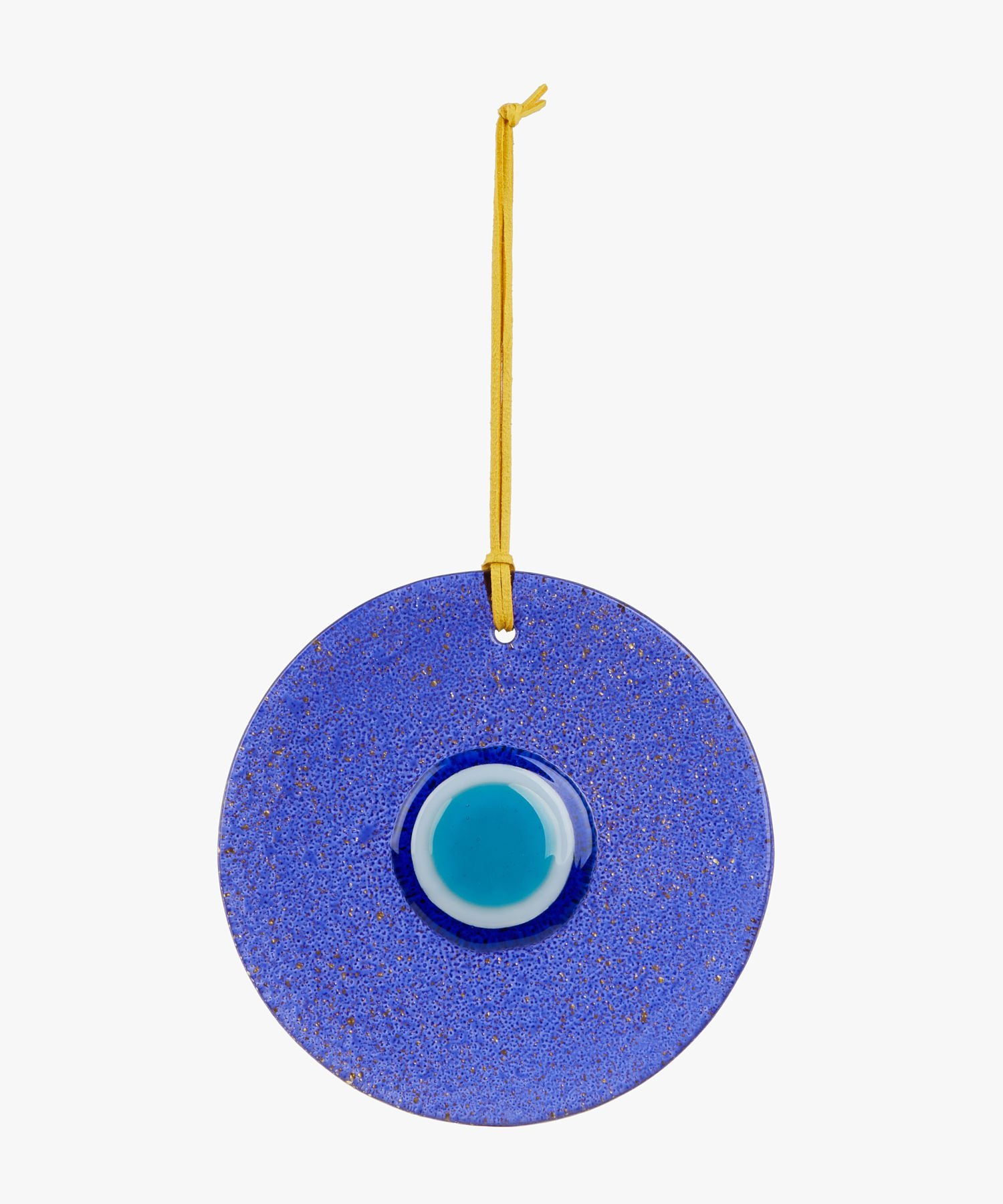Glass Evil Eye [ Purple-14cm]