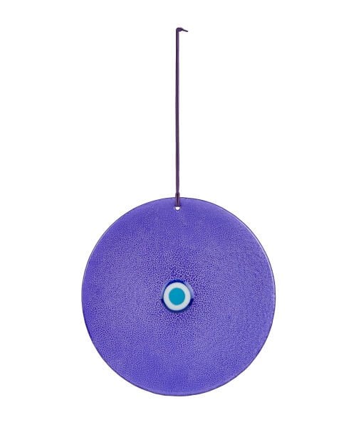 Glass Evil Eye [Purple-25cm]