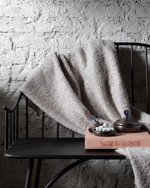 ALA Copper Turkish Delight Bowl [Leather Handle-11cmx6cm]