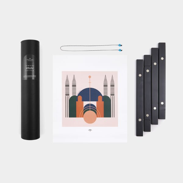 Magnet Çerçeveli Poster [AYASOFYA]