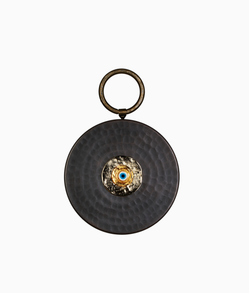 KARMA Bakır Nazarlık [Amber-12cm]