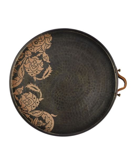 SUZENİ Bakır Tepsi - 23 cm