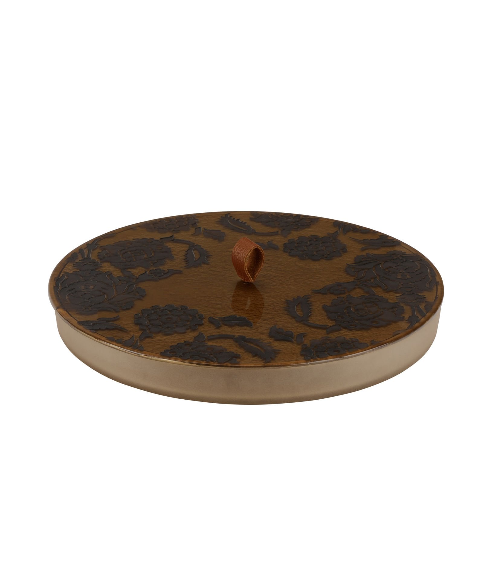 SUZENİ Cam Kapaklı Tepsi [28cm x 4cm]