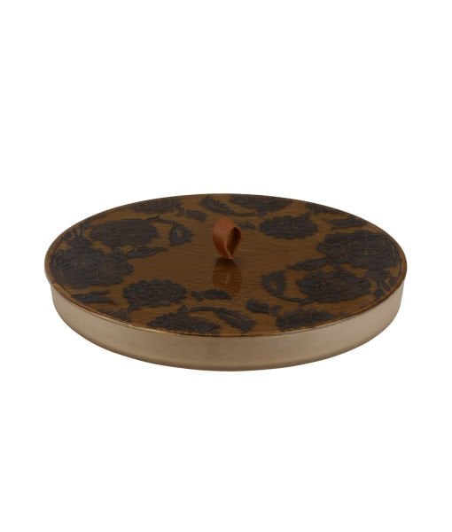 SUZENİ Glass Lidded Tray [28cm x 4cm]