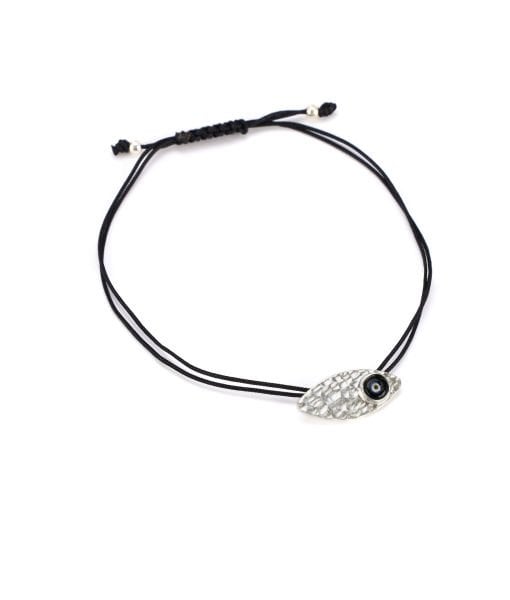 EVIL EYE Silver Bracelet [Oval]