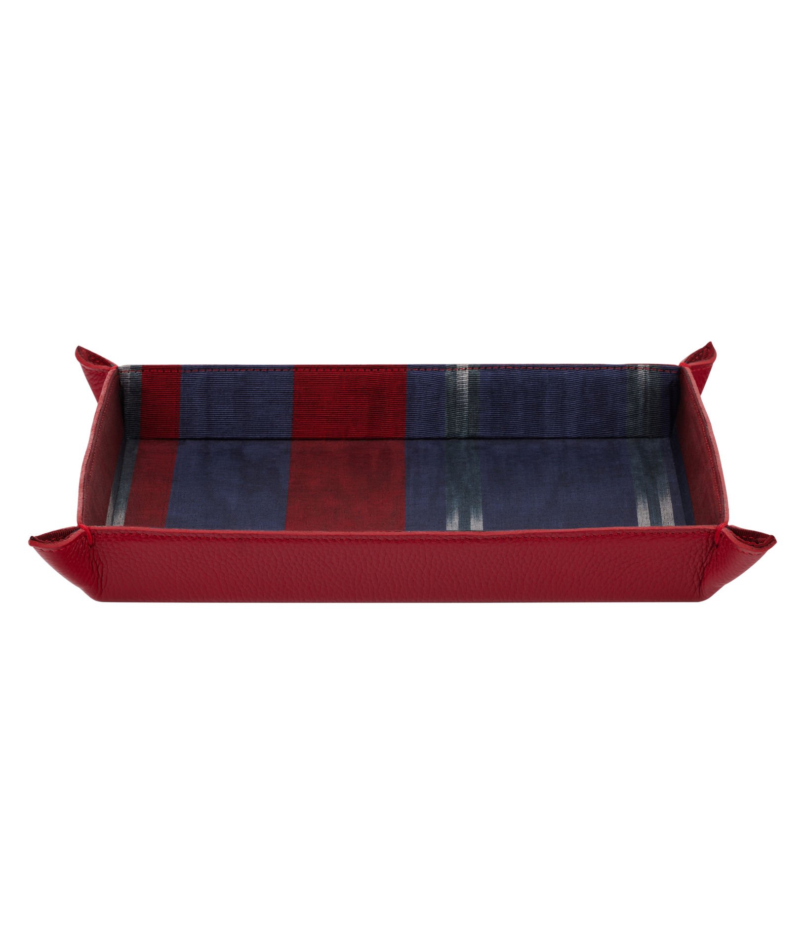 KUTNU DERİ TEPSİ [28,5cmx22cm -Kırmızı]