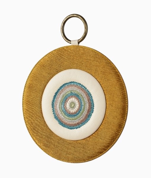 KLASİK Kutnu Nazarlık [Sarı-25cm]
