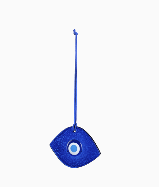 Glass Evil Eye [Cobalt-12cmx9cm]