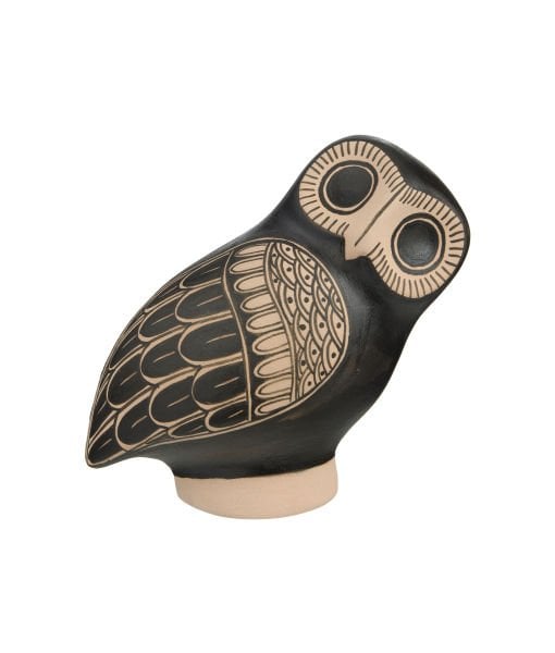 TERRACOTTA Owl [Black/White]