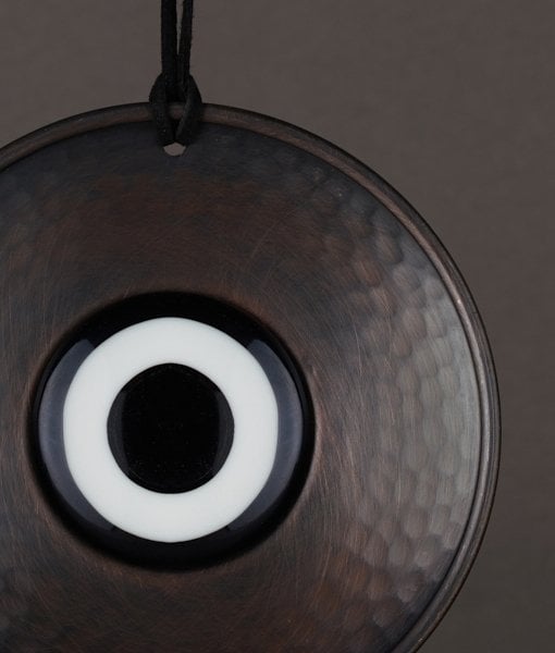 Bakır Nazarlık [Siyah/Beyaz-11,5cm]