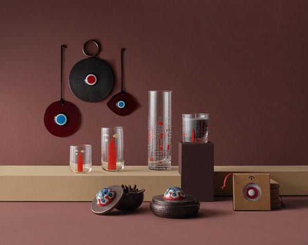 Cam Nazarlık [Kırmızı-12cmx9cm]