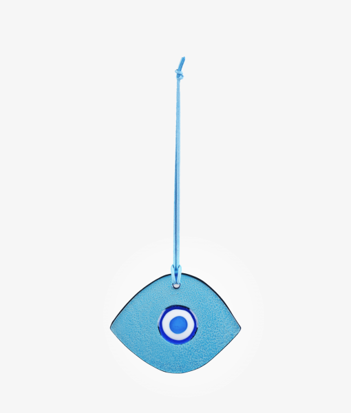 Glass Evil Eye [Turquoise-12cmx9cm]