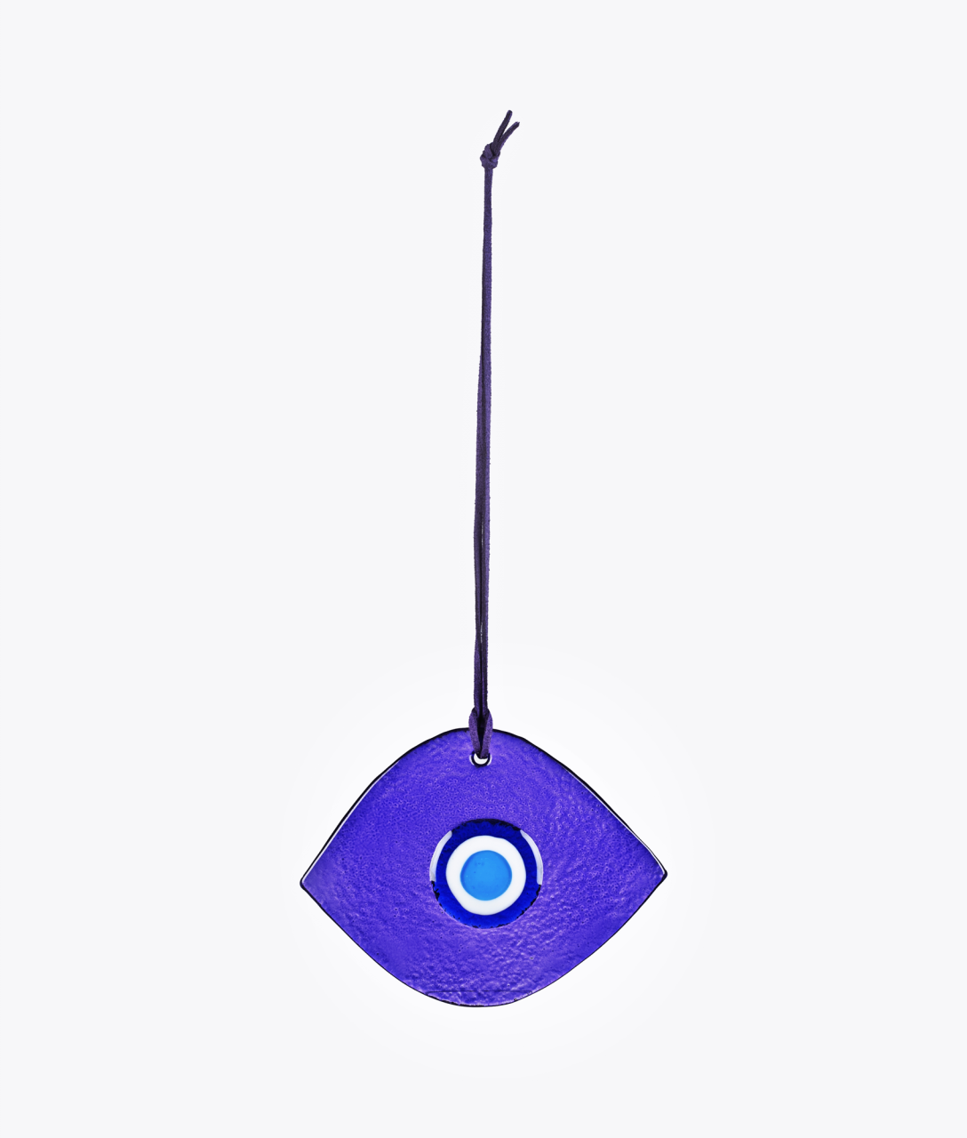 Cam Nazarlık [Mor-12cmx9cm]