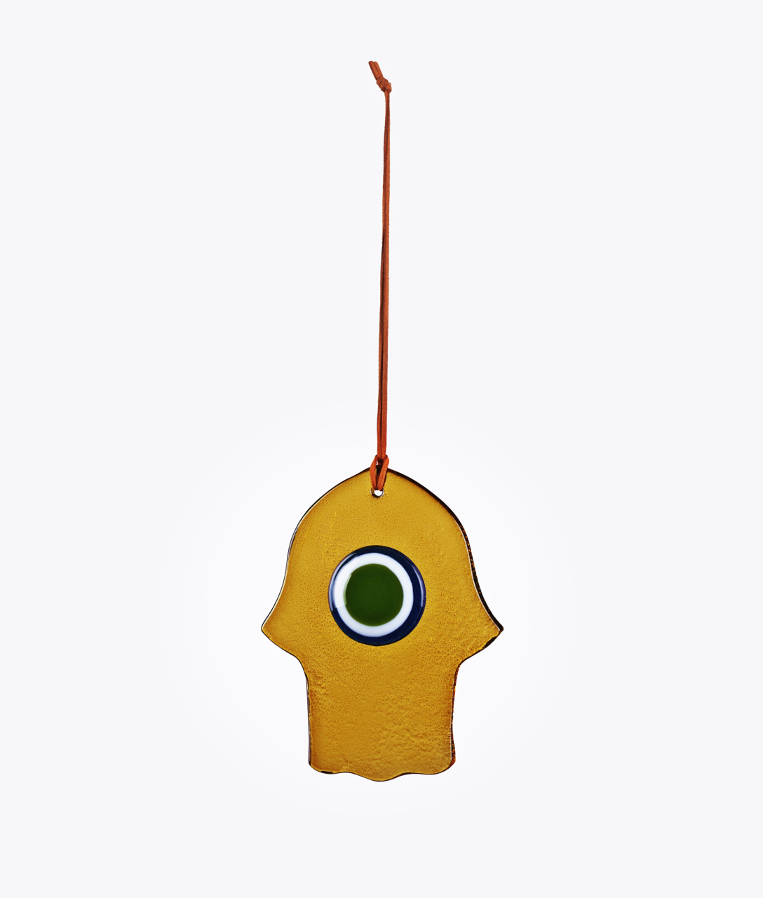 Cam Nazarlık Amber [Kobalt/Yeşil-15,5cmx12,5cm]