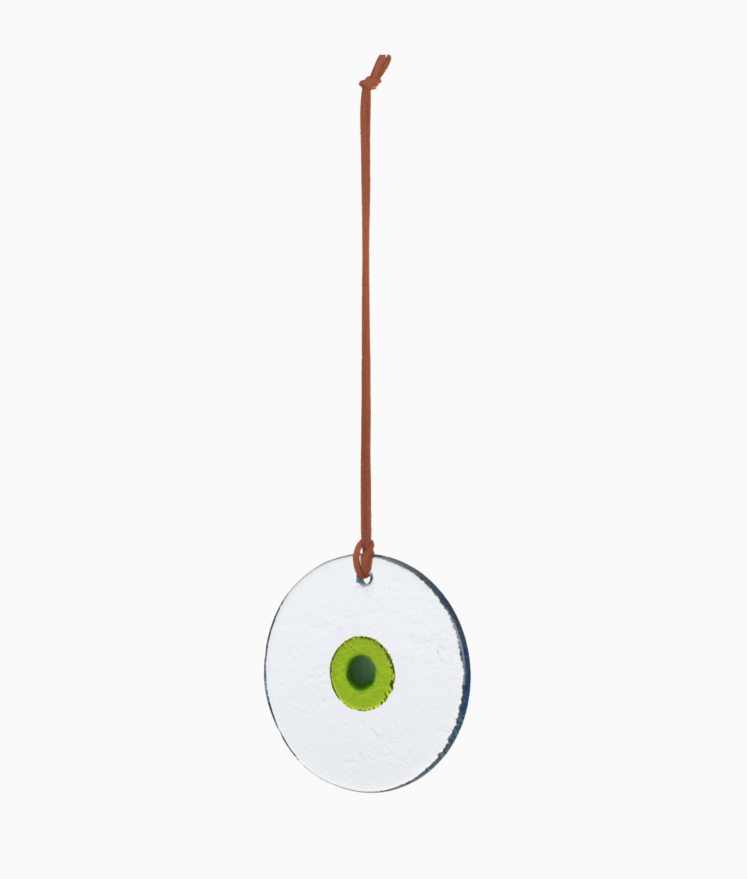 Glass Evil Eye [Green-10cm]