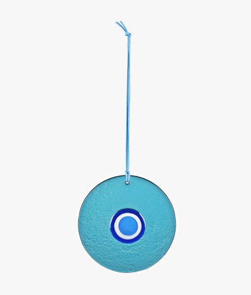Glass Evil Eye [Turquoise-14cm]