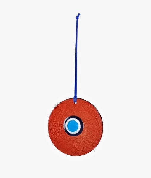 Glass Evil Eye [Red-14cm]