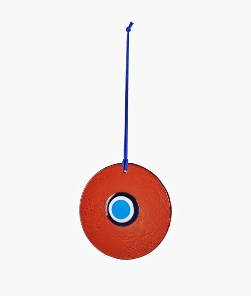 Glass Evil Eye [Red-14cm]