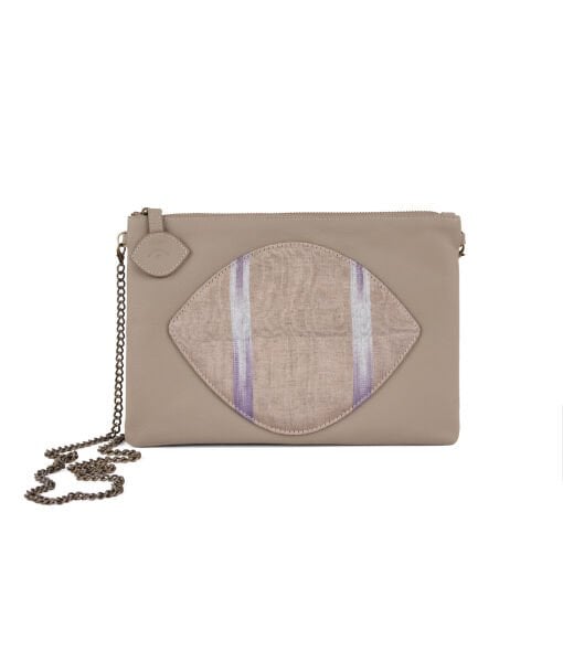 CLUTCH ÇANTA [Vizon Deri - Göz]