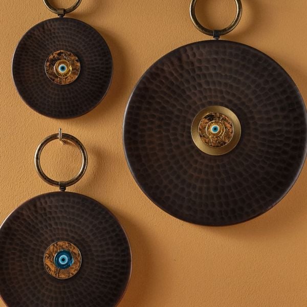 KARMA Bakır Nazarlık [Turkuaz-12cm]