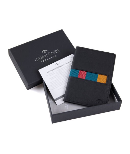 KUTNU DERİ PASAPORT KILIFI - TURUNCU