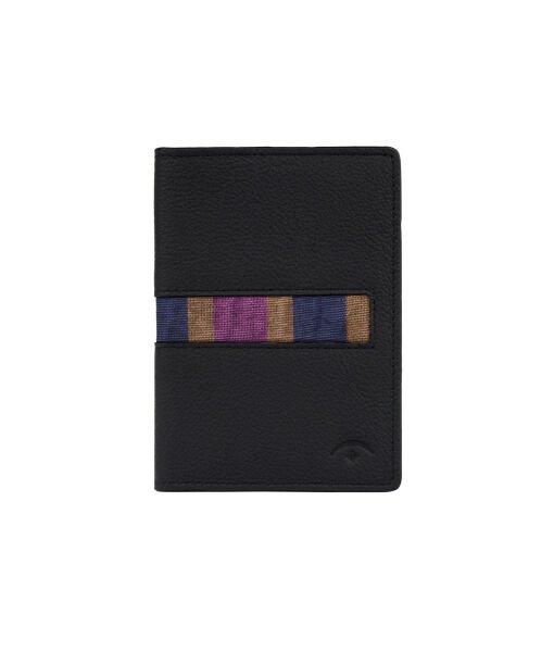 KUTNU DERİ PASAPORT KILIFI - MOR