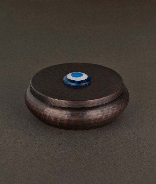 Bakır Lokumluk [Turkuaz/Turkuaz11cmx4,5cm]