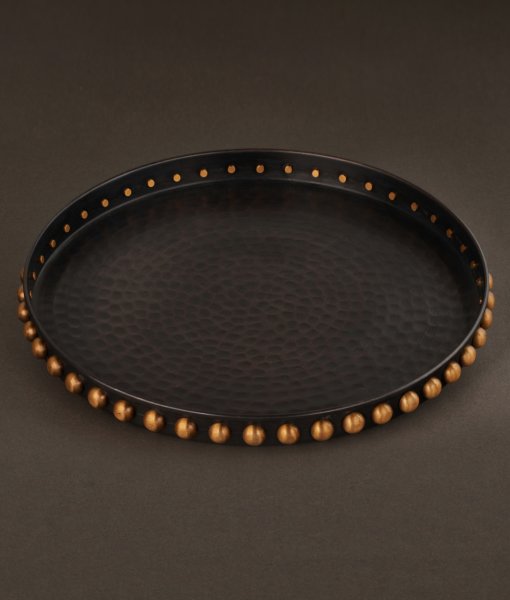 KNOB Copper Tray [23 cm]