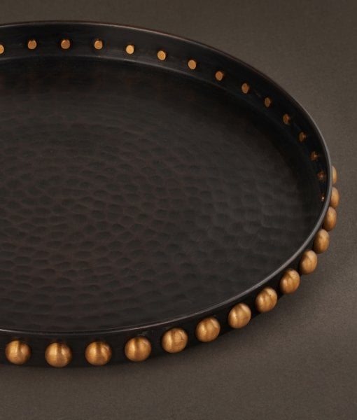 KNOB Copper Tray [23 cm]
