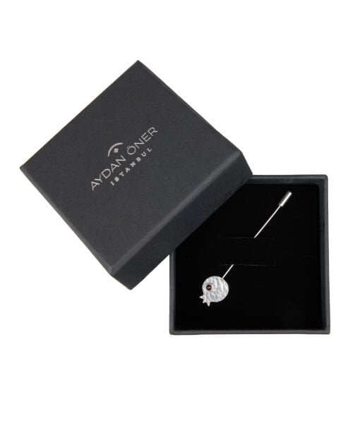 NAR Gümüş Broş