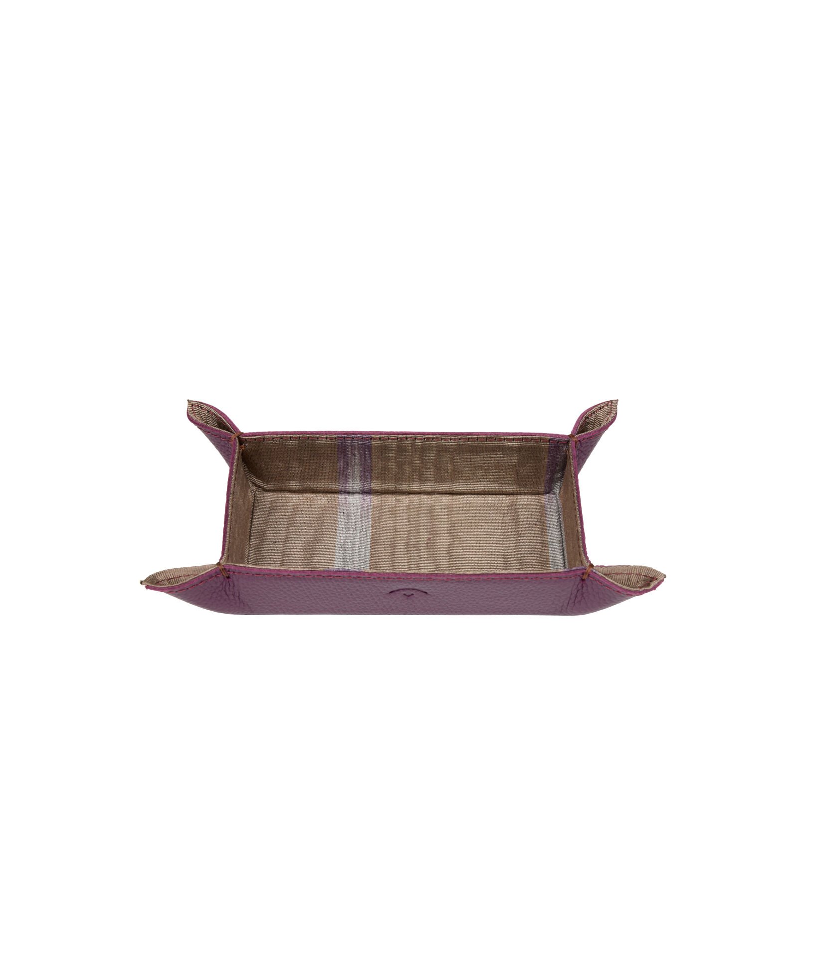 DERİ KALEMLİK  [15cmx7,5cm - Mor]