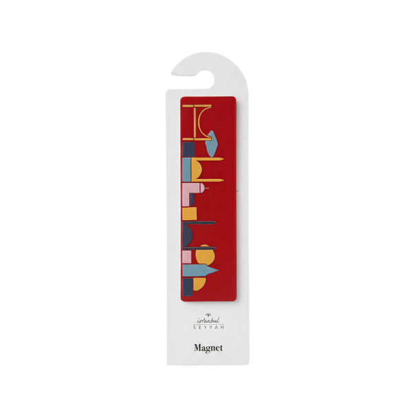 MAGNET LIVE [Kırmızı- 14cmx4cm]