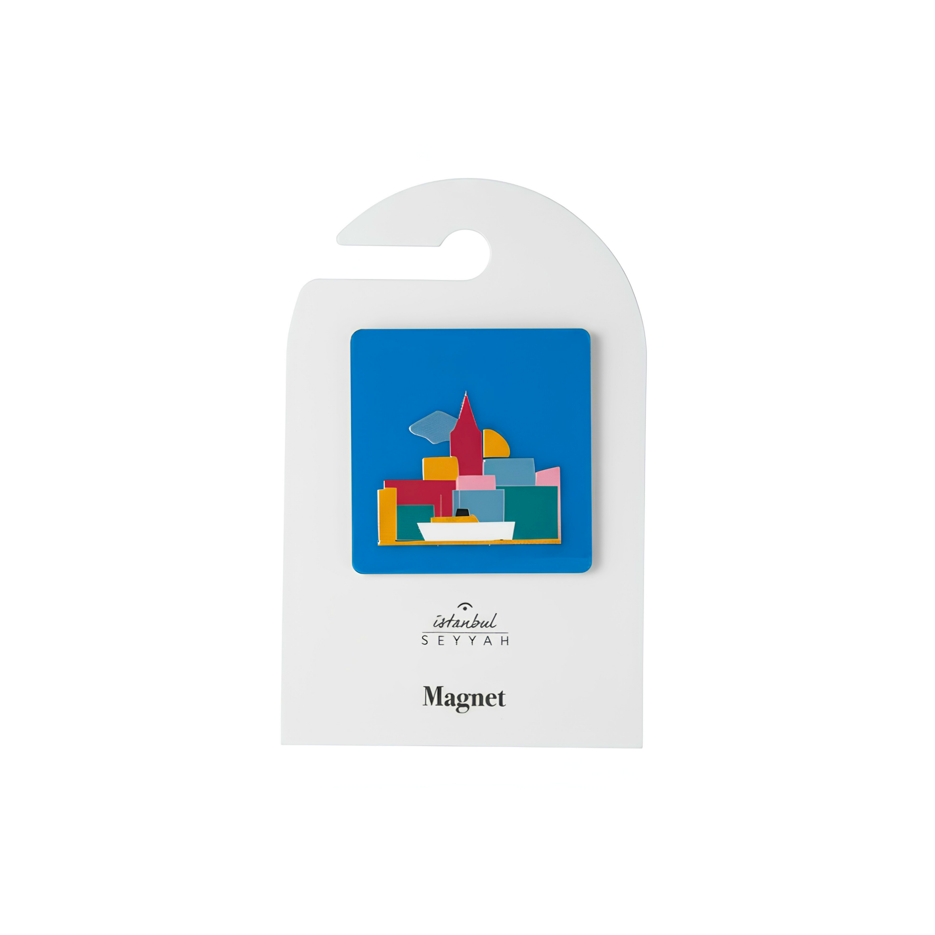 MAGNET LIVE [Turkuaz-6cmx6cm]