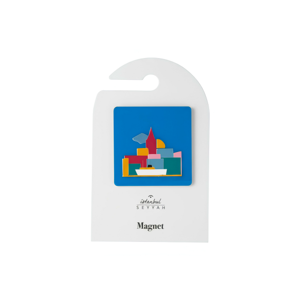 MAGNET LIVE [Turkuaz-6cmx6cm]