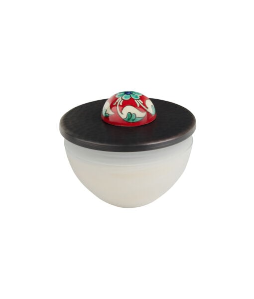 KUBBELİ Alabaster Mum [11cm x 7,5cm/Memory]