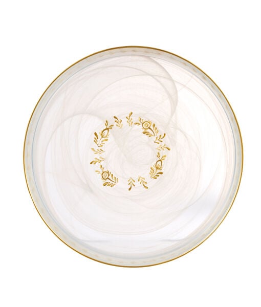 BEYKOZ Alabaster Tepsi [Desen No:2 - 28cm]